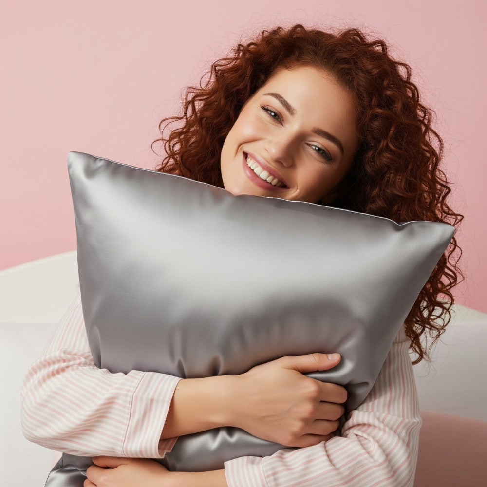 2 Pack Luxury 100% Mulberry Silk Pillowcase for Hair and Skin Health | Smooth Cooling Gentle Sleep | Envelope Closure