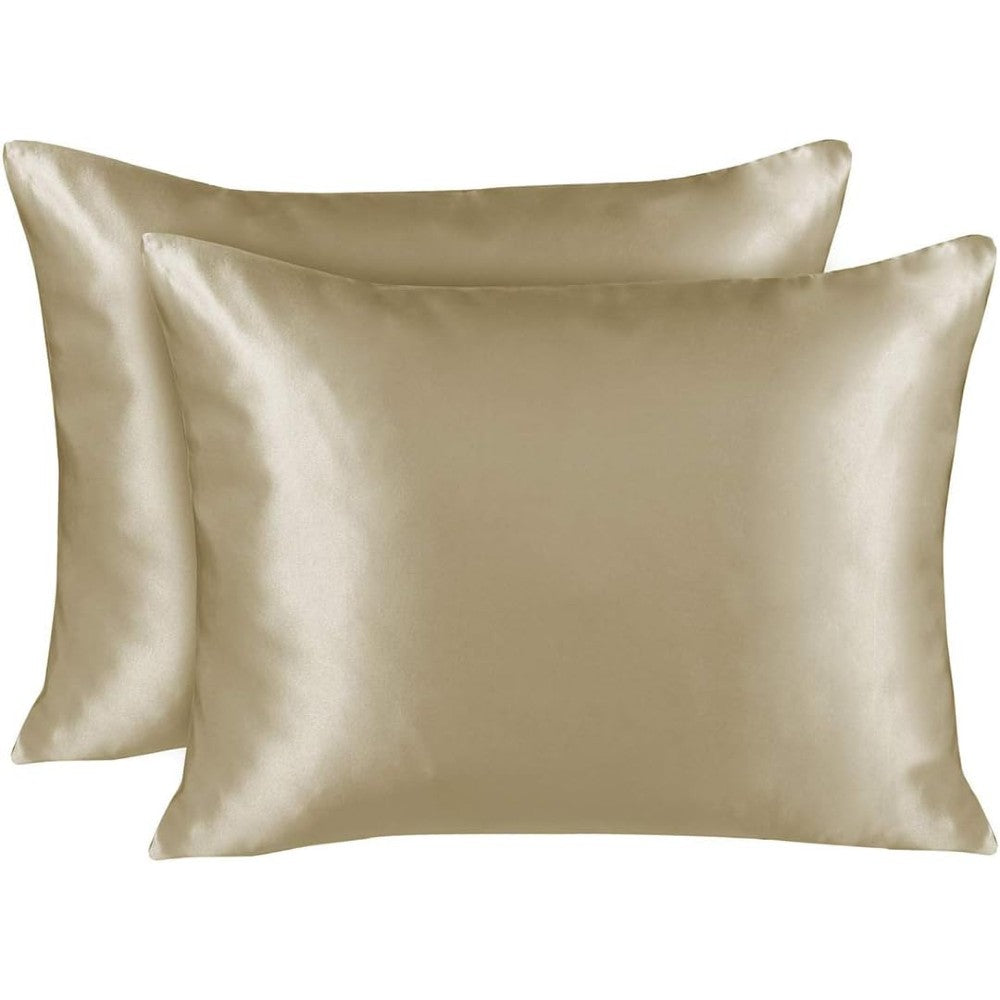 2 Pack Luxury 100% Mulberry Silk Pillowcase for Hair and Skin Health | Smooth Cooling Gentle Sleep | Envelope Closure