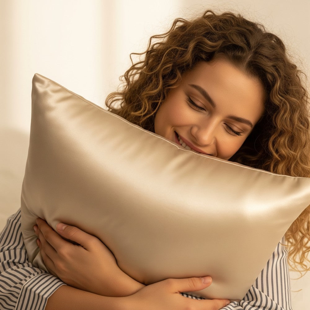 2 Pack Luxury 100% Mulberry Silk Pillowcase for Hair and Skin Health | Smooth Cooling Gentle Sleep | Envelope Closure