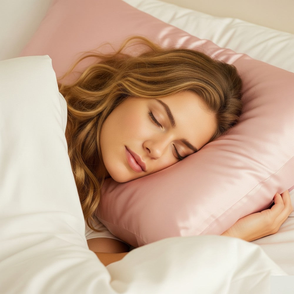 2 Pack Luxury 100% Mulberry Silk Pillowcase for Hair and Skin Health | Smooth Cooling Gentle Sleep | Envelope Closure