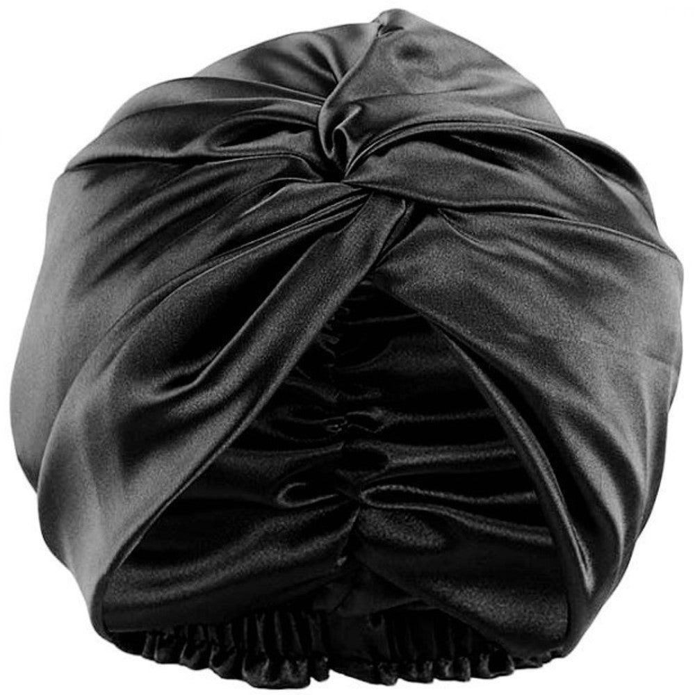 Satin Hair Bonnet for Sleeping Double Layer Hair Wrap Sleep Cap Turban