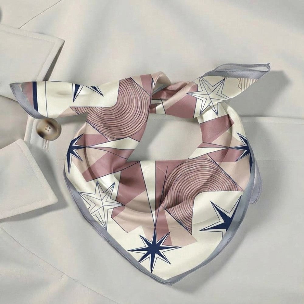 100% Mulberry Silk Square Scarf 16 Momme 53x53cm Luxury Neckwear and Handbag Accessory for Gifts