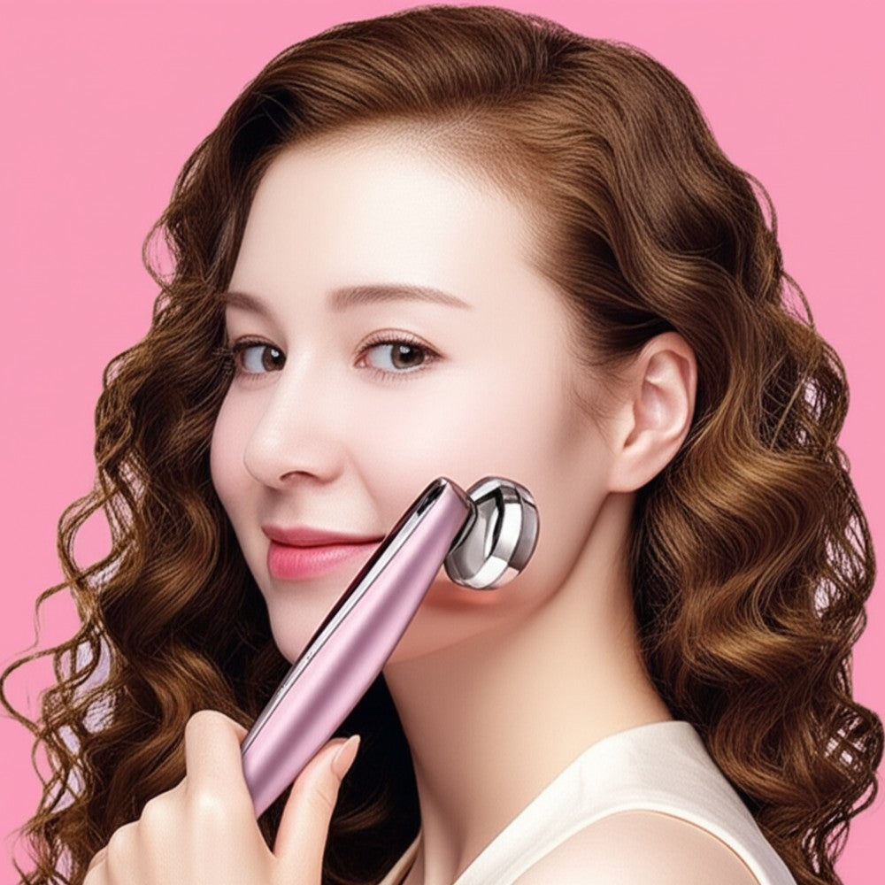 Deep Tissue Facial Neck Massager - Wrinkle Reducer and Skin Tightening Tool for Face Lifting