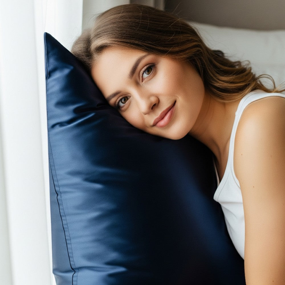 2 Pack Luxury 100% Mulberry Silk Pillowcase for Hair and Skin Health | Smooth Cooling Gentle Sleep | Envelope Closure