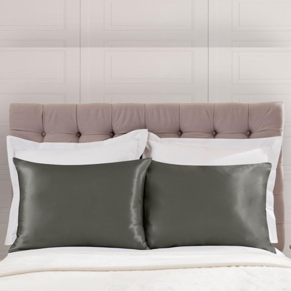 2 Pack Luxury 100% Mulberry Silk Pillowcase for Hair and Skin Health | Smooth Cooling Gentle Sleep | Envelope Closure