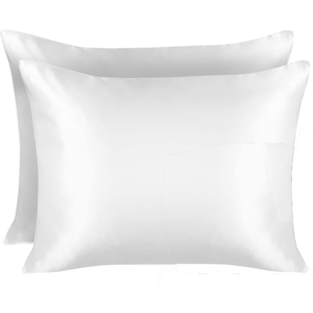 2 Pack Luxury 100% Mulberry Silk Pillowcase for Hair and Skin Health | Smooth Cooling Gentle Sleep | Envelope Closure